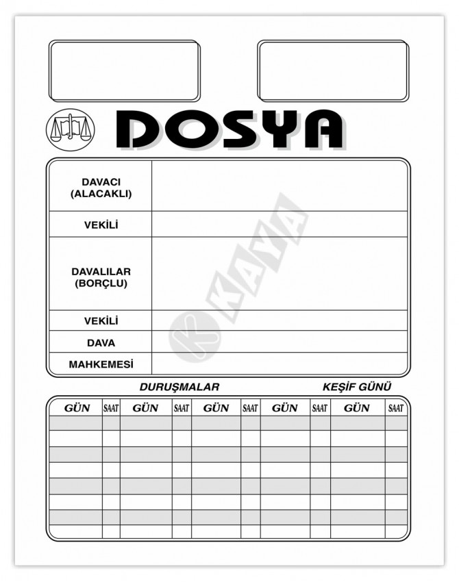 Büyük Büro Dosyası - Beyaz Büyük Büro Dosyası - Beyaz