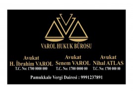 ALTIN YALDIZLI KARTVİZİT - VAROL HUKUK 